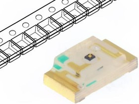 KP-3216F3C, ИК-передатчик, 940нм, прозрачная, 1,2мВт, 120°, SMD, 20мА, 1,2-1,6В