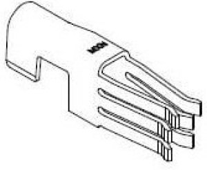 46819-0013 (Loose Piece), Power to the Board EXTMG TERM 6AWG FEM Loose PC 46819-0013 (Loose Piece), Power to the Board EXTMG TERM 6AWG FEM Loose PC