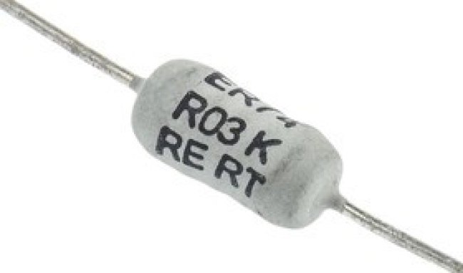 ER74R03KT, 30m Wire Wound Resistor 3W ±10% ER74R03KT