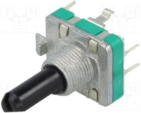 EC16E20-24P24C-SW, Энкодер: увеличивающий, THT, 24имп./об, Пол: 24, два сигнала А и В