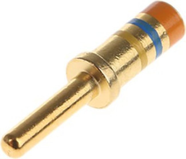 M39029/58-364, Male Crimp Circular Connector Contact, Contact Size 16 M39029/58-364, Male Crimp Circular Connector Contact, Contact Size 16