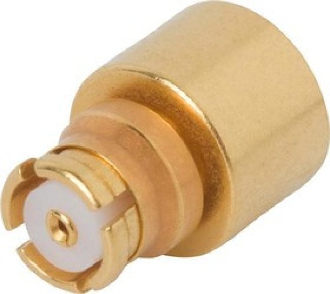 1222-4011, RF Connectors / Coaxial Connectors SMP F Conn, R/A for .085 Cable