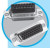 L177HRE15S, D-Sub High Density Connectors 15P Sz E Recpt Hsng Skt Tinned Shell