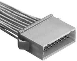 DF1B-12DEP-2.5RC, Разъем: провод-провод; DF1B; вилка; на провод; "папа"; PIN: 12