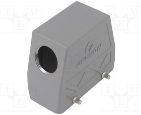 D16B-SEH-4G-M40, Корпус: для разъемов HDC, размер D16B, на провод, угловой, M40