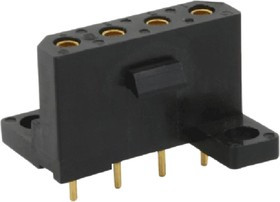 RND 205-01153, Circular Connector, M8, Plug, Straight, Poles - 4, Solder, Cable Mount