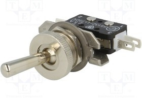 WLK-20, Переключатель: тумблер, Пол: 2, SPST-NO + SPST-NC, ON-ON, -25-40°C