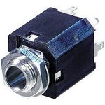 NYS 232, Аудио гнездо 6.35мм стерео на плату вертикальное