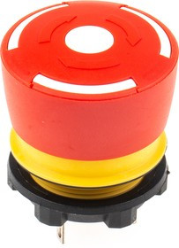 84-5040.0020, Emergency Stop Switch 2NC Round Button Plug