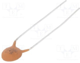 CC-47/500, Конденсатор: керамический, 47пФ, 500В, SL, ±10%, THT, 5мм