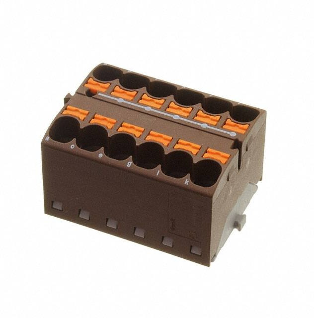 3273822, DIN Rail Terminal Blocks PTFIX 12X4 BN