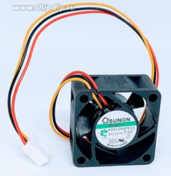 Вентилятор Sunon KDE1204PKV1 40x20мм 12V 0.8W 0.07A