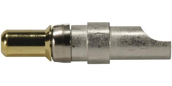 09692827422, Harting, D-Sub Mixed Series, Male Crimp D-Sub Connector Power Contact, Gold Power, 12 10 AWG 09692827422, Harting, D-Sub Mixed Series, Male Crimp D-Sub Connector Power Contact, Gold Power, 12 10 AWG