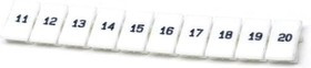 MT6/H-11-20, Terminal Block Tools & Accessories Tag 6mm Hrz, 11-20 Sold by Pack of 100 MT6/H-11-20, Terminal Block Tools & Accessories Tag 6mm Hrz, 11-20 Sold by Pack of 100