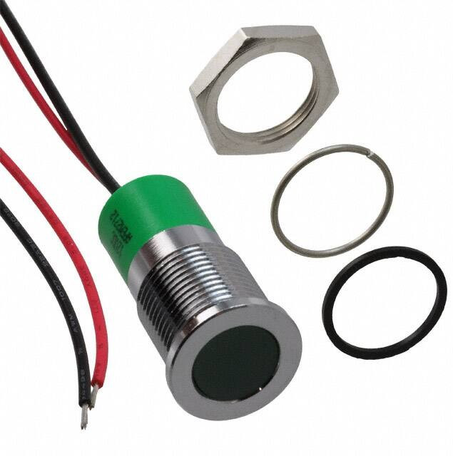 Q14F3CXXG12E, LED Panel Mount Indicators LED INDICATOR 14MM