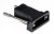 PET D Sub Backshell, 9 Way, Strain Relief PET D Sub Backshell, 9 Way, Strain Relief