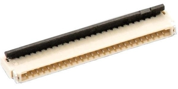 687118182122, WR-FPC, 687 0.5mm Pitch 18 Way Horizontal Male FPC Connector, ZIF Top and Bottom contact 687118182122, WR-FPC, 687 0.5mm Pitch 18 Way Horizontal Male FPC Connector, ZIF Top and Bottom contact