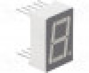 KW1-561CSA, Дисплей: LED, 7-сегментный, 14,2мм, 0,56", II.зн: 1, красный, катод KW1-561CSA, Дисплей: LED, 7-сегментный, 14,2мм, 0,56", II.зн: 1, красный, катод