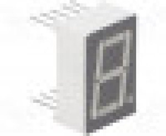 KW1-561CSA, Дисплей: LED, 7-сегментный, 14,2мм, 0,56", II.зн: 1, красный, катод