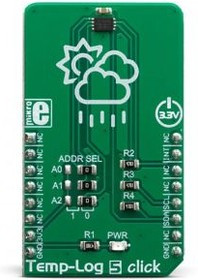 MIKROE-3442, Temp-Log 5 Click for CAT34TS02