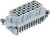 T2040063201-000, Heavy Duty Power Connectors 6P 2R 16A 500V Recp 26-12 AWG SpringCont T2040063201-000, Heavy Duty Power Connectors 6P 2R 16A 500V Recp 26-12 AWG SpringCont