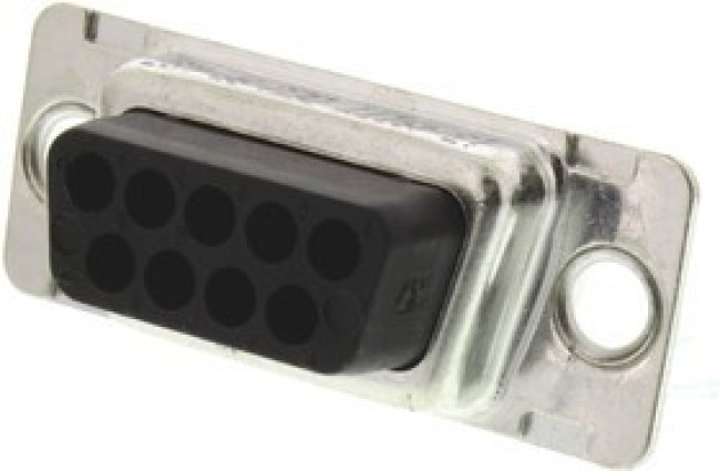 110972-0023, D*U 9 Way Cable Mount D-sub Connector Plug 110972-0023, D*U 9 Way Cable Mount D-sub Connector Plug