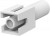 350866-1, Conn Housing RCP 1 POS Crimp ST Cable Mount White Package