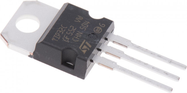 TIP32C, Trans GP BJT PNP 100V 3A 2000mW 3-Pin(3+Tab) TO-220AB Tube