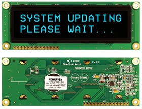 NHD-0216SZW-BB5, OLED Displays &amp; Accessories 2 X 16 BLUE OLED