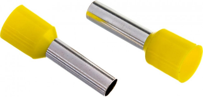 Наконечник втулочный изолированный 6 мм2 25 шт. 2609 Наконечник втулочный изолированный 6 мм2 25 шт. 2609