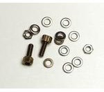 3341-1S-BULK-PKG, Connector Accessories Jack Socket Kit Straight Steel Clear Zinc Chromate Box 3341-1S-BULK-PKG, Connector Accessories Jack Socket Kit Straight Steel Clear Zinc Chromate Box