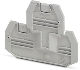 Крышка концевая D-UTTB 2,5/4 /2,2mm, для винтовых клемм UTTB 2,5..4, серая