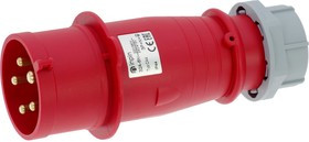 Кабельная вилка 32A/400V/3P+N+E/IP44 CA4