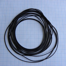 Набор пассиков N1 17шт(1.2*1.2мм) кв., диаметр от 9см до 15см, сечение квадрат 1,2x1,2мм