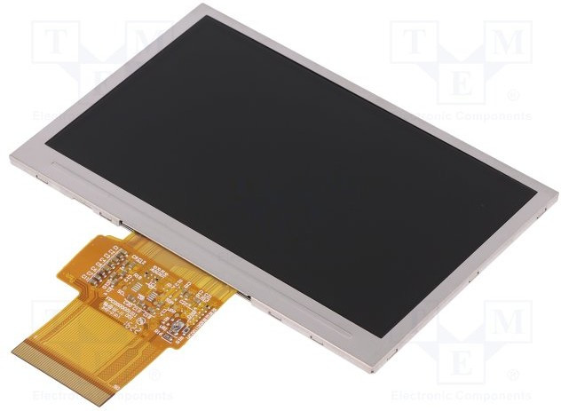 PH480272T009-IHA01, Дисплей: TFT, 4,3", 480x272, Подсвет: LED, Разм: 105,5x67,2x2,6мм PH480272T009-IHA01, Дисплей: TFT, 4,3", 480x272, Подсвет: LED, Разм: 105,5x67,2x2,6мм