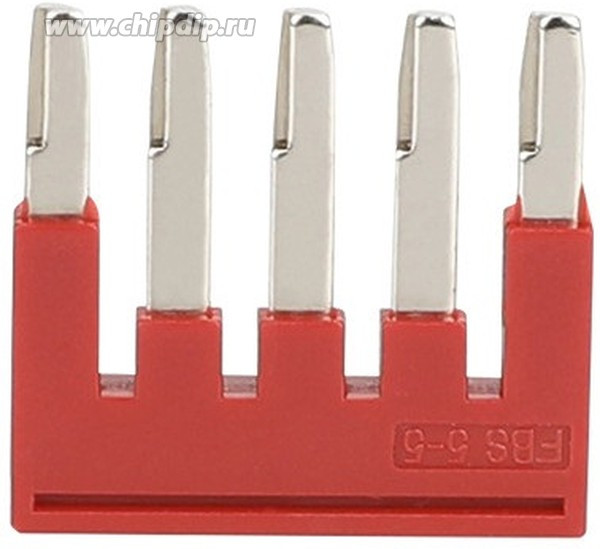 Перемычка; ко-во полюсов 5; шаг- 5 мм Перемычка; ко-во полюсов 5; шаг- 5 мм