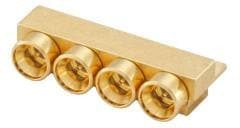 18S20H-40ML5, RF Connectors / Coaxial Connectors Mini-SMP Right Angle Plug PCB