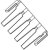 105415-0008, Headers &amp; Wire Housings Mega-fit TPA 8Ckt 94 V-0 Nat