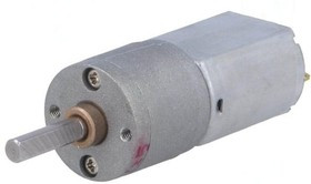 3717, Двигатель: DC, с редуктором, 6ВDC, 2,9А, Ось: D профиль, 125: 1