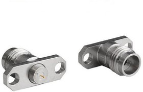 RF240A2JEGADGA, RF Connectors / Coaxial Connectors 2.4mm Jack Straight 2 Hole Flange RF Connector Ext PTFE 1.40mm