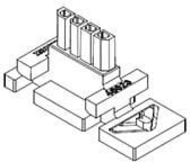 46625-0500, Headers &amp; Wire Housings MicroFit BMI Plug Hsg SR PMT 5CKT