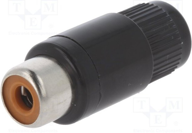 RCA jack, Cinchkupplung, 2 A, löten