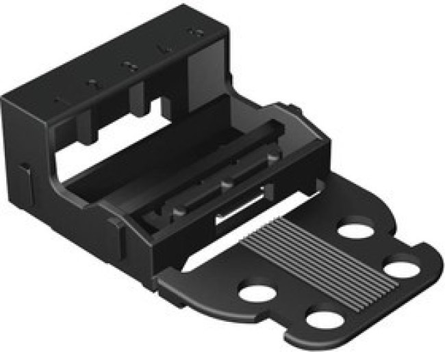 221-515/000-004, Аксессуар, Snap In Mount Foot, Wago 221 Series 5 Conductor Terminal Blocks, Mounting Carrier 221-515/000-004, Аксессуар, Snap In Mount Foot, Wago 221 Series 5 Conductor Terminal Blocks, Mounting Carrier