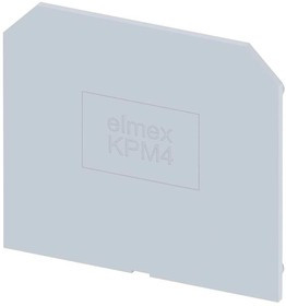 KPM4, Аксессуар, Elkay KUT4-1X2 Multi Conductor Feed Through Terminal Blocks, End Cover
