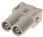 09 14 002 2651, Han Axial Module, 2 Poles, Screw Terminal, Plug 09 14 002 2651, Han Axial Module, 2 Poles, Screw Terminal, Plug