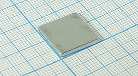 Магнит 15,0x15,0x 2, параллелепипед, Ni, N35