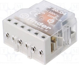 26.04.8.230.0000, Реле: установочное, бистабильное, NO x2, Uобмотки: 230ВAC, 10А