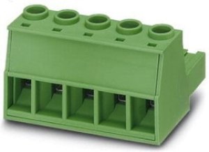 1913536, Pluggable Terminal Blocks 5 Pos 10.16mm pitch Plug 18-8 AWG Screw
