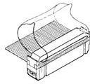 5088450-9, PULL TAB, 40 POSITION AMP LATCH RECEPTACLE