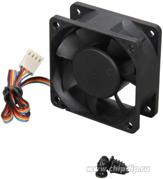 EC6025H12BP, Вентилятор 12В, 60х60х25мм, подш. качения, 5000 об/мин, кабель 3-- 4pin (PWM) EC6025H12BP, Вентилятор 12В, 60х60х25мм, подш. качения, 5000 об/мин, кабель 3-- 4pin (PWM)